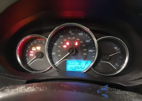 2014 Toyota Corolla L z USA, uszkodzony, nr VIN 2T1BURHE2EC037646